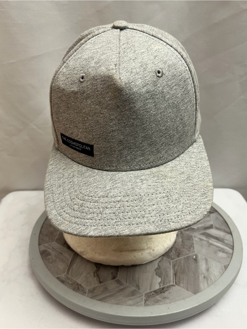 The Cosmopolitan Las Vegas Gray Sportiqe Snapback Baseball Cap Hat